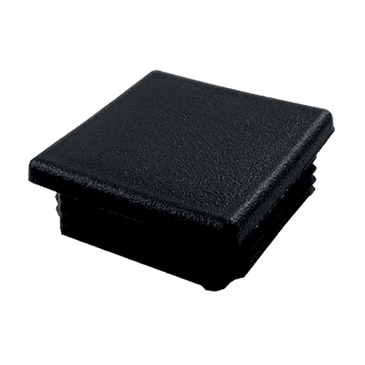 PVC-Kappe 80 × 80 mm, schwarz