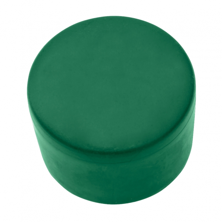 Čepička PVC průměr 48 mm - barva zelená
