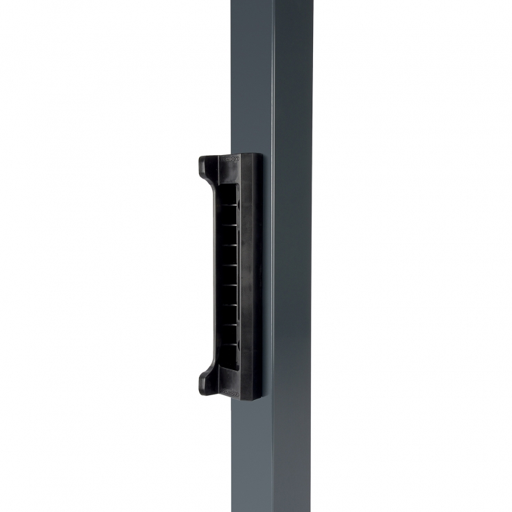 Verriegelungsanschlag (40lock,50lock,60lock) SFKP QF - PVC - schwarz LOCINOX