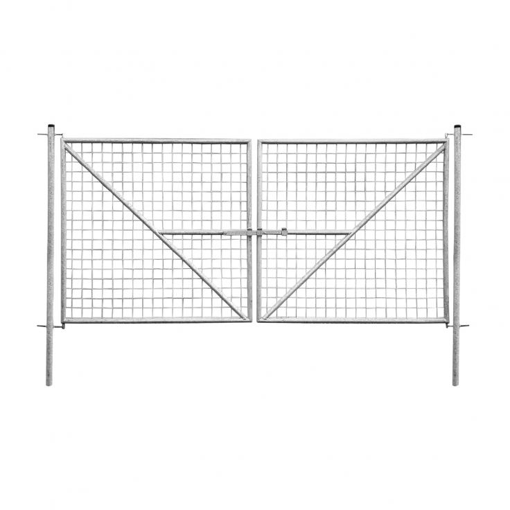 Dvoukřídlá brána DÁLNICE - rozměr 4000 × 1900 mm
