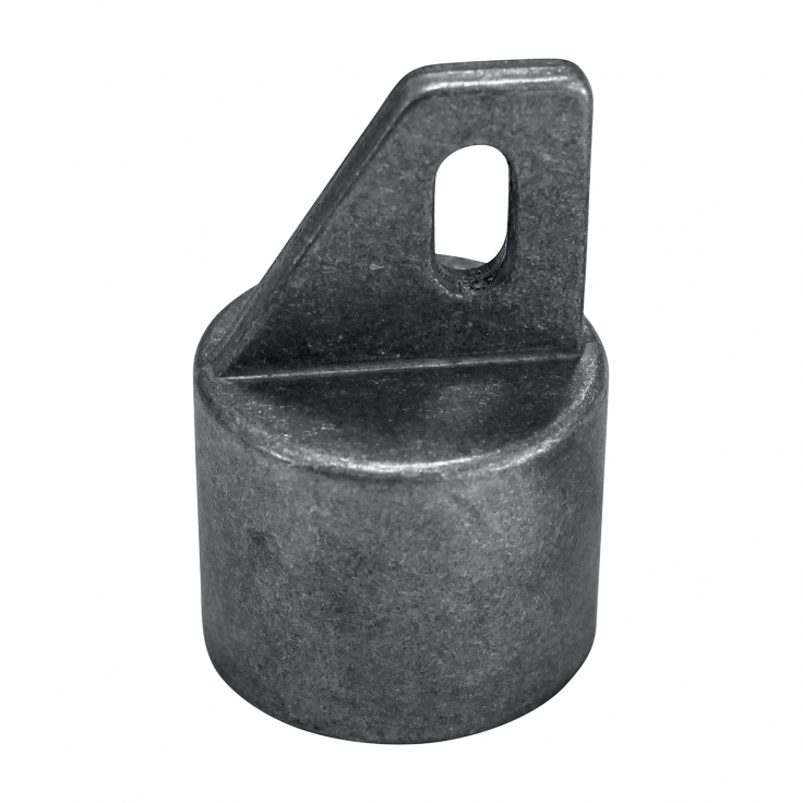 Hingecup for crossbar aluminium Ø 48mm