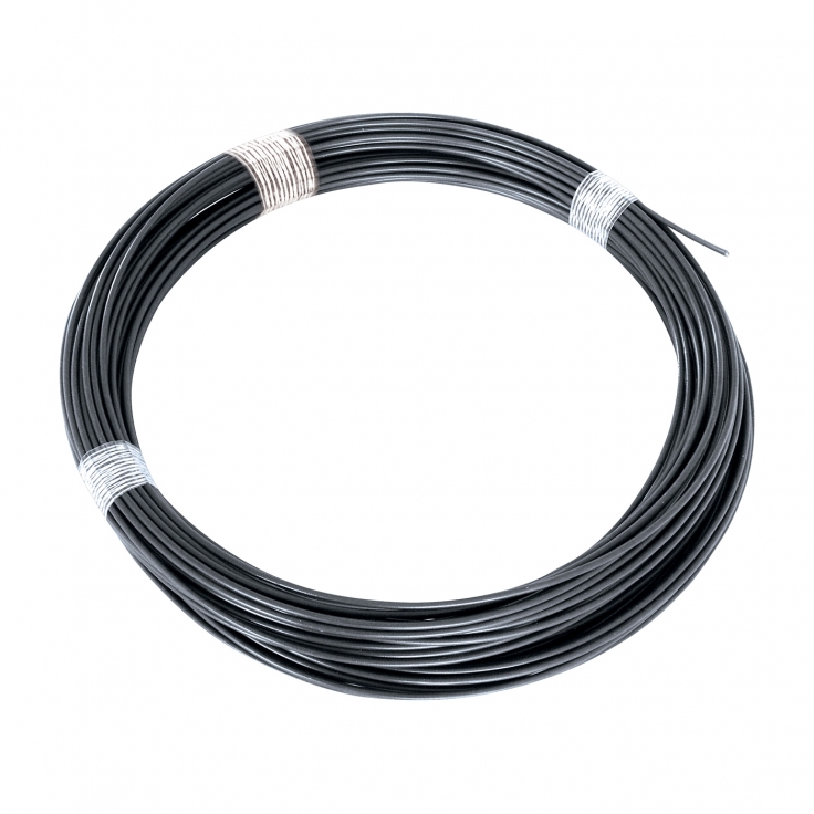 Tension Wire galvanized + PVC 52m, 2,25/3,40, antracit, (white label)