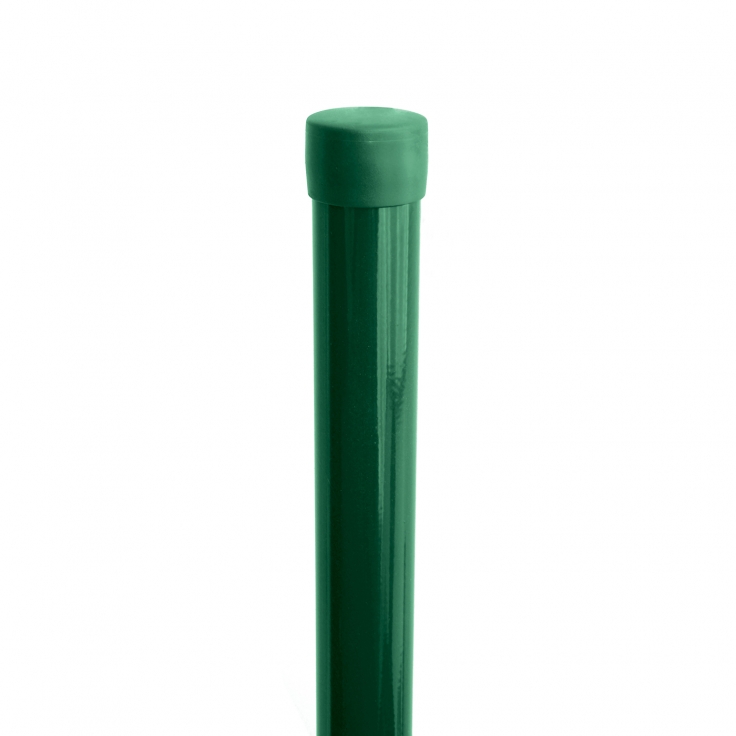 Pfosten IDEAL® verzinkt und PVC-beschichtet 1500/48, Der Spanndrahthalter ist nicht Bestandteil des Pfostens