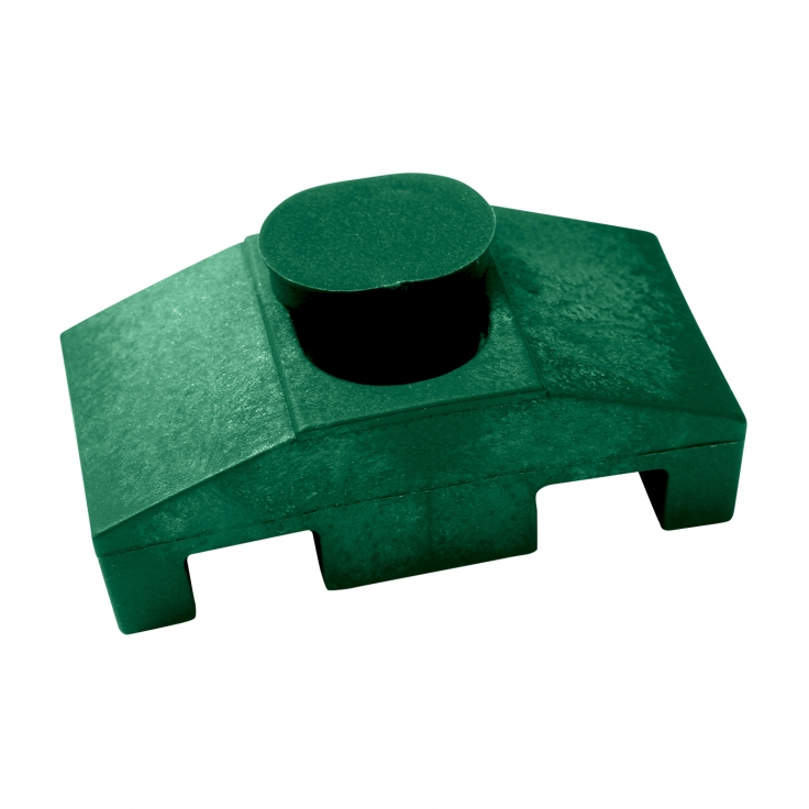 PVC-Schelle zur Befestigung der Gittermatten PILOFOR SUPER STRONG - Farbe grün
