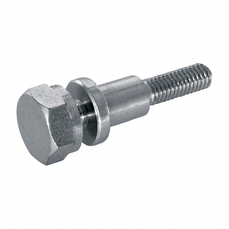 Security bolt galvanized  with breaking off head 42mm