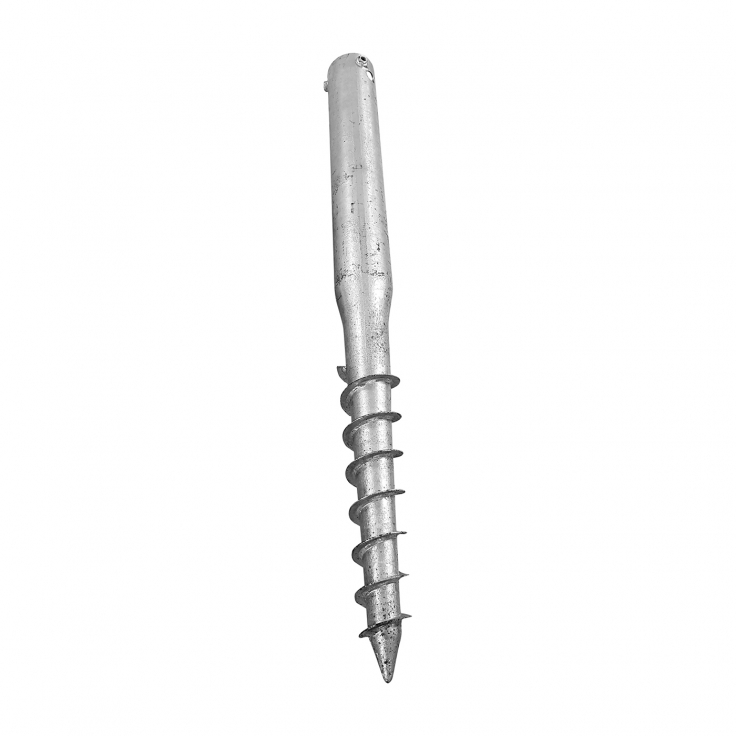 Ground screw galvanized 63x650mm, VRU 6365