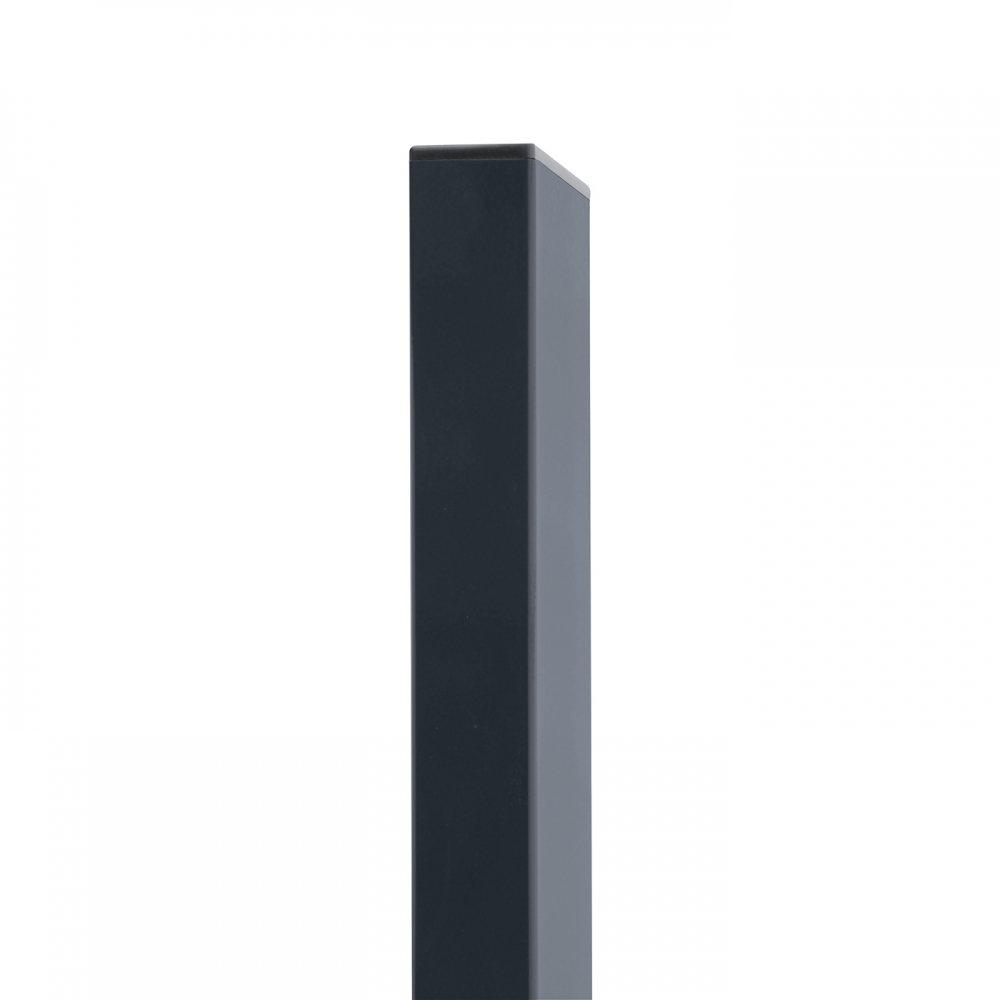 Sloupek PILODEL® Zn + PVC 60 × 40 mm - délka 170 cm, barva antracit (RAL 7016)