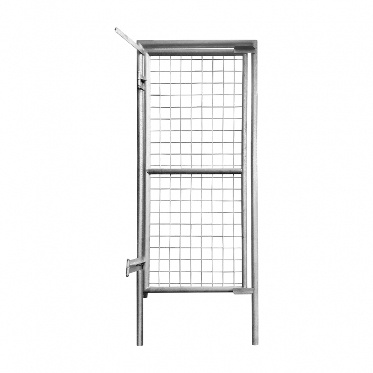 Single swing gate MOTORWAY with slope hinges R89