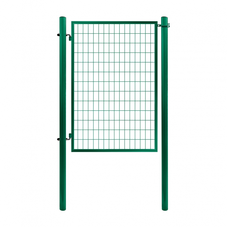 Jednokřídlá branka ECONOMY® poplastovaná (Zn + PVC) - rozměr 1078 × 1500 mm