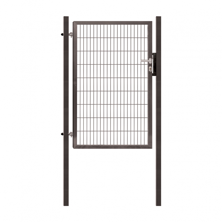 Single swing gate PILOFOR SUPER, 1090x1180 mm, Zn+RAL 7016