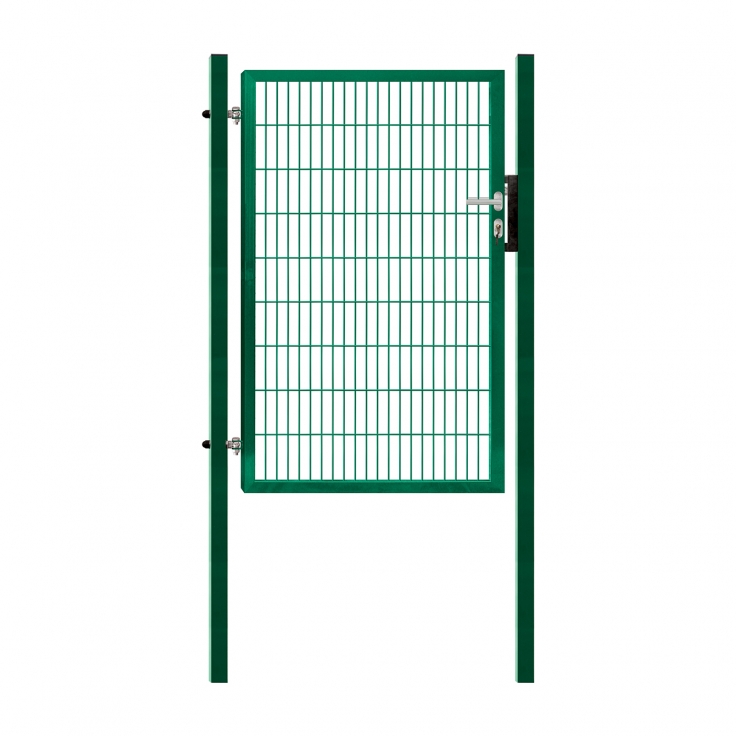 Single swing gate PILOFOR SUPER, 1090x1180 mm, Zn+RAL 6005