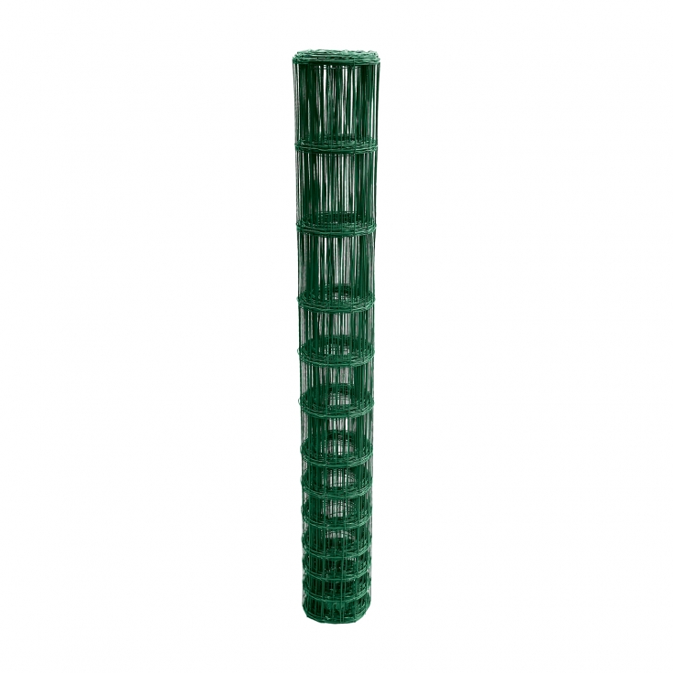 Welded fence galvanized + PVC, BENITA 2000/17/150/25m, green