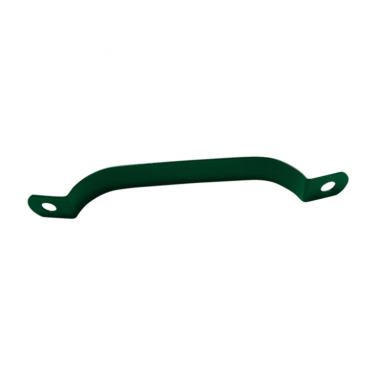 Pfostenschelle verzinkt+PVC Durchmesser 48 mm