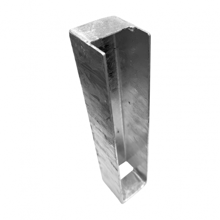 Stabilizační držák pozinkovaný (Zn) - koncový, výška 30 cm, prodloužený