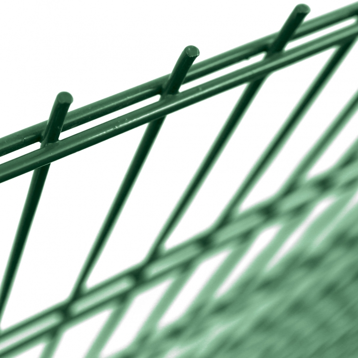 Geschweißte Gittermatte PILOFOR® SUPER verzinkt und PVC-beschichtet 2500 × 2230 mm - höhe 223 cm