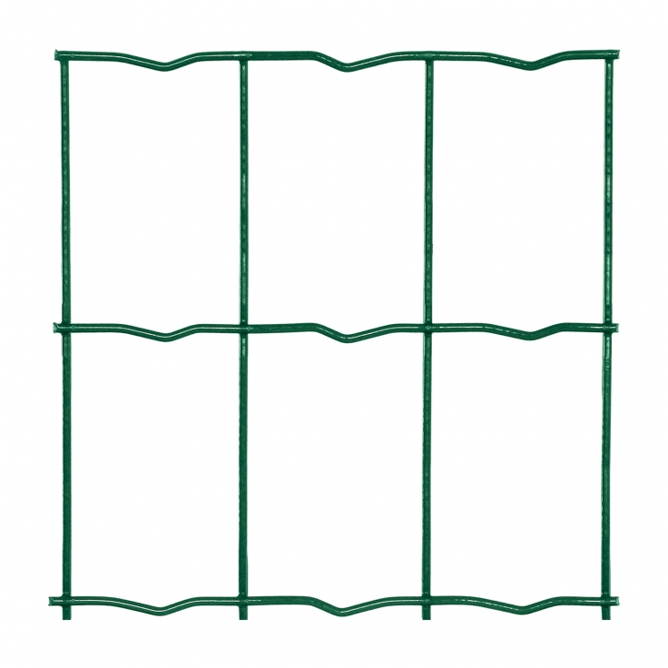 Welded wire mesh galvanized + PVC PILONET LIGHT PLUS 1000/75x100/25m - 2,1mm, green