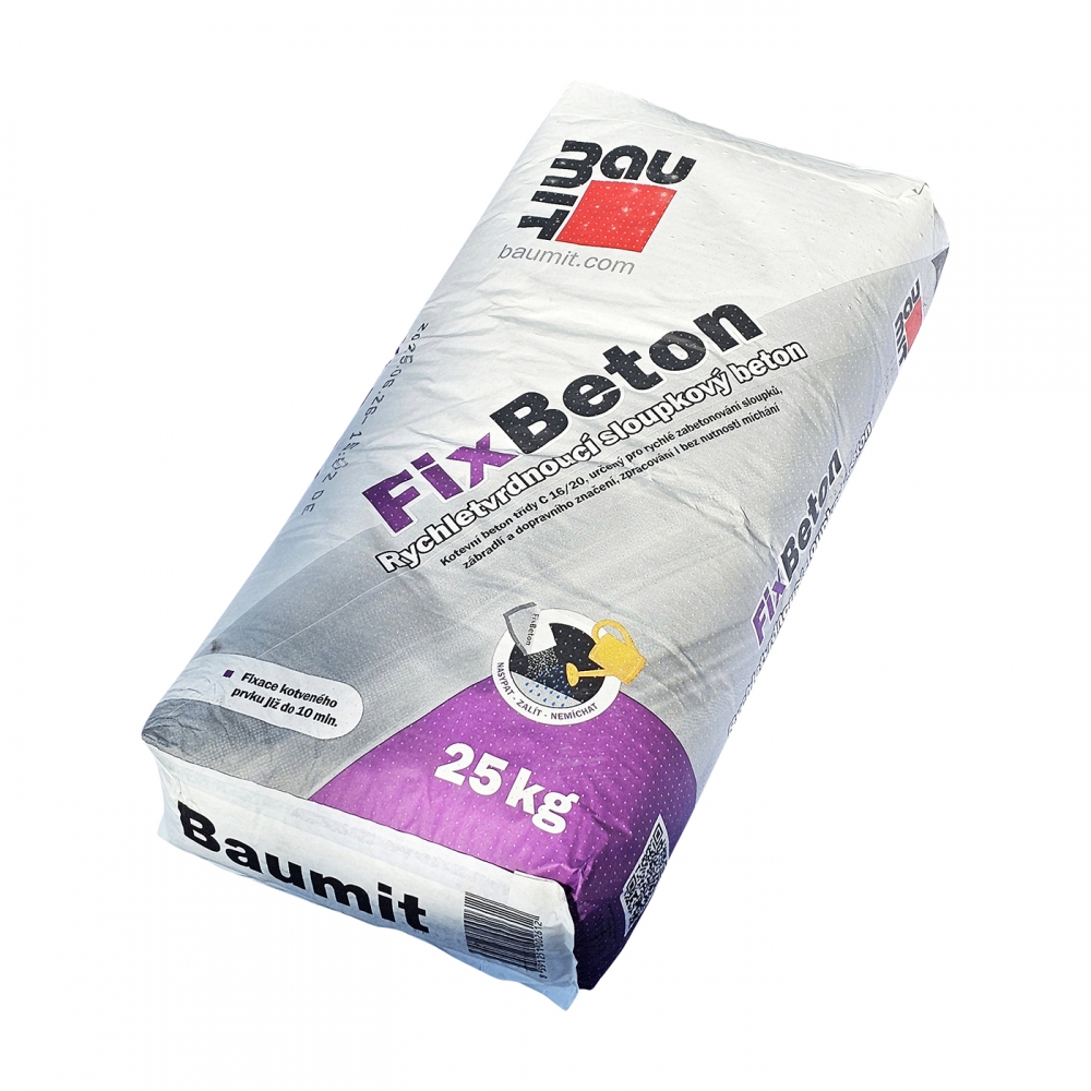 BETON RAPID - rychletuhnoucí sloupkový  25kg