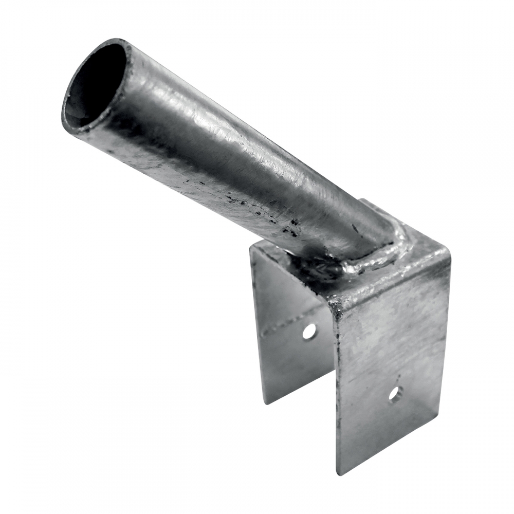 Stability holder for post support mounted on top of the anti-burrowing board