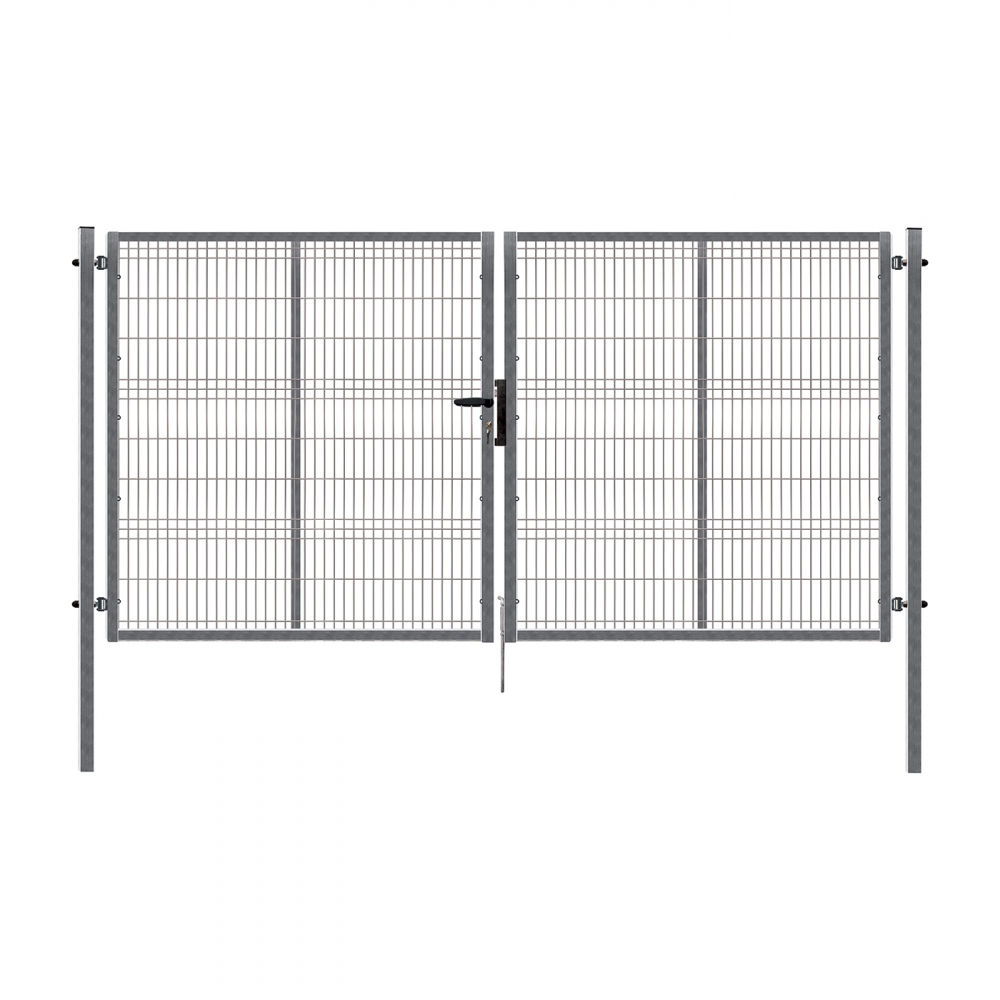 Double swing gate PILOFOR, 4118x1245 mm, Zn