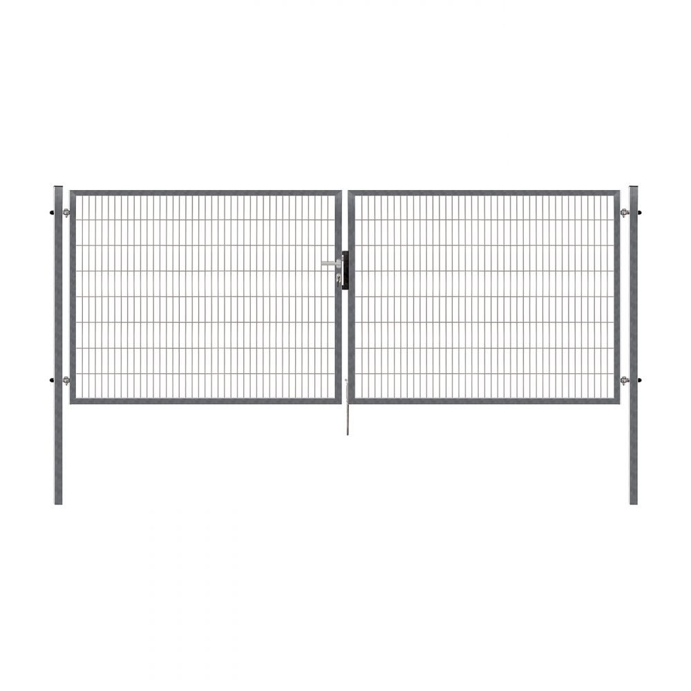 Double swing gate PILOFOR SUPER, 4090x980 mm, Zn