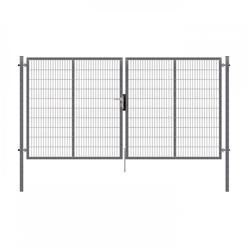 Double swing gate PILOFOR SUPER, 4110 × 1980 mm, Zn