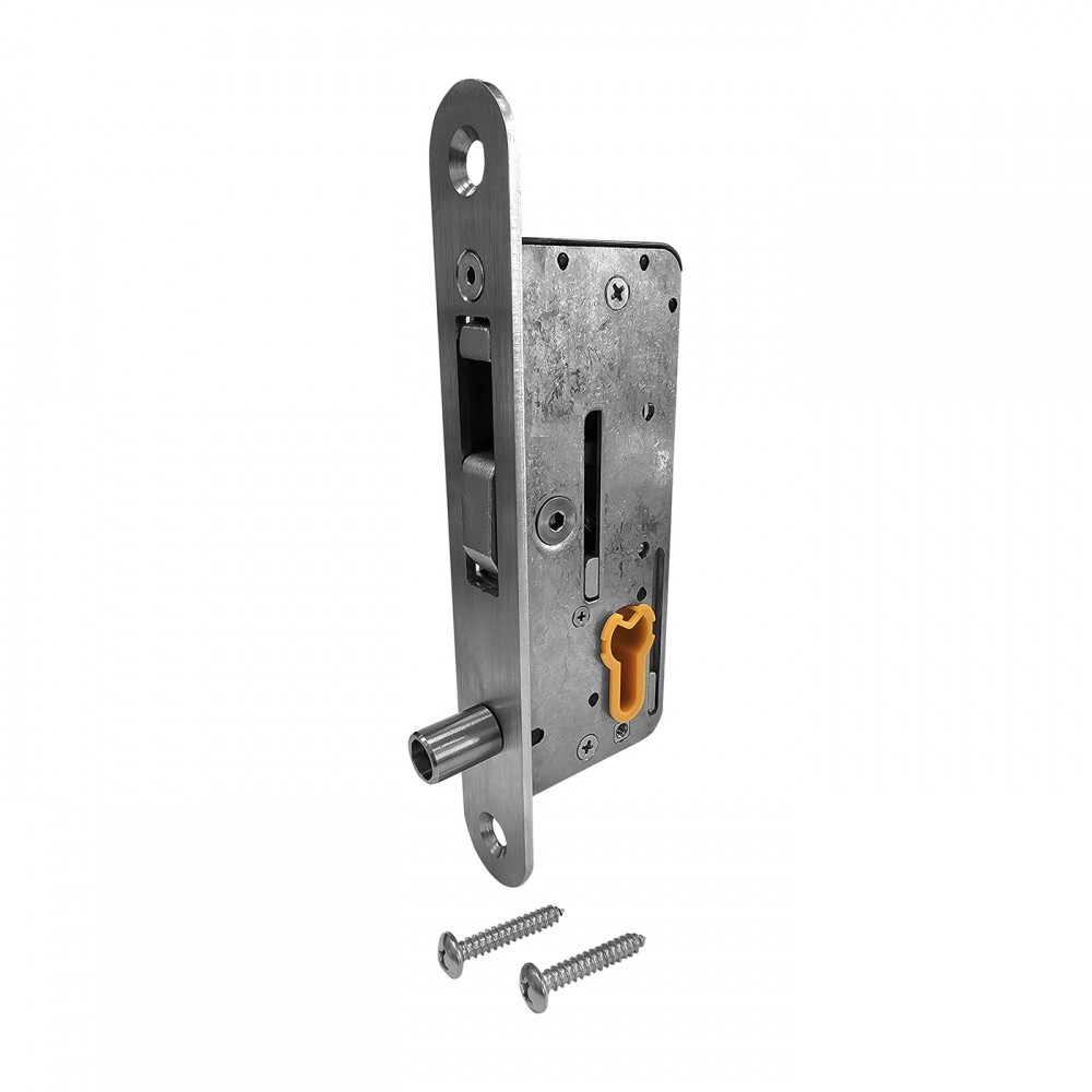 Sliding gate lock without handles - H-COMPACT stainless steel LOCINOX