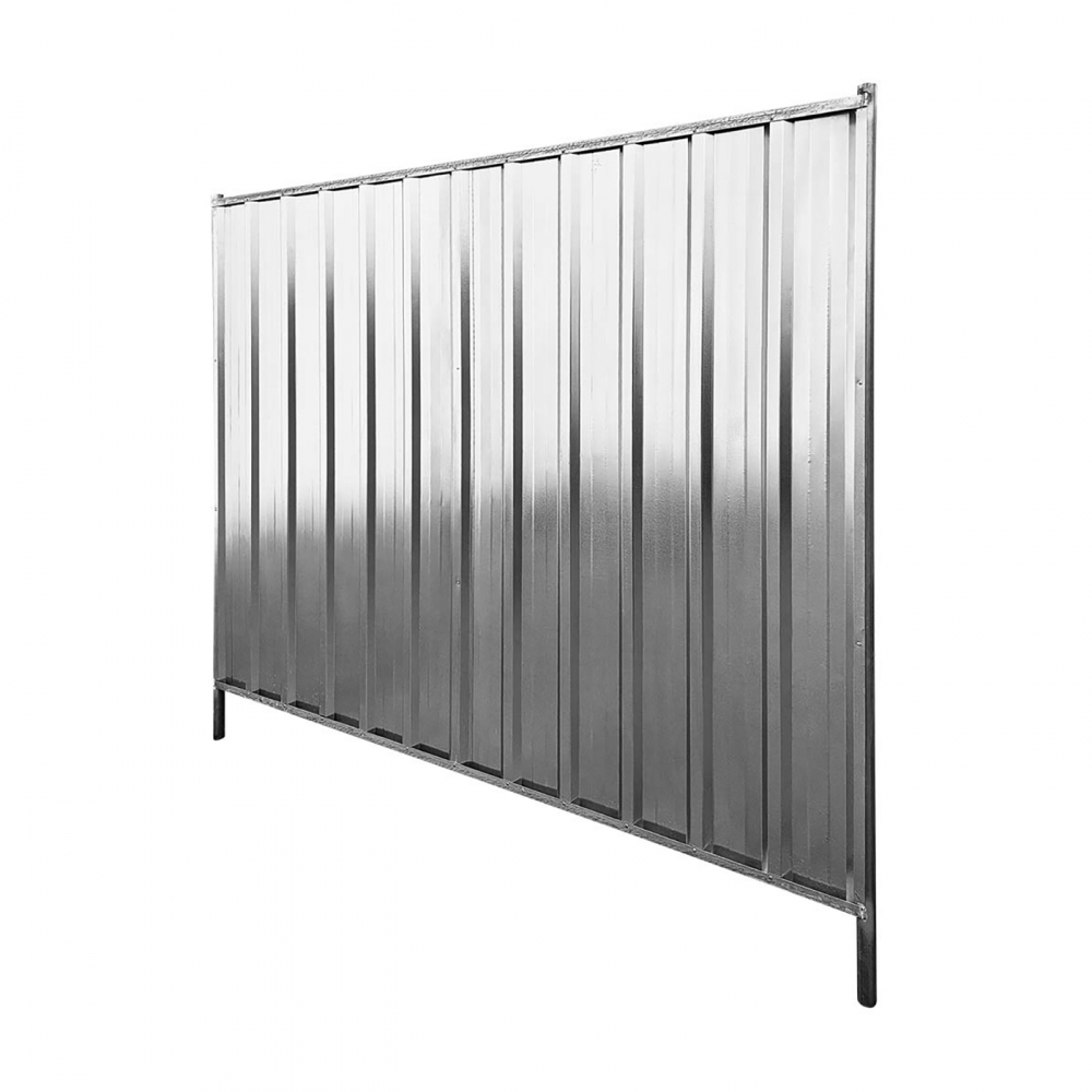 Mobilní panel Zn PLNÝ TRAPÉZOVÝ PLECH 2310×2025mm