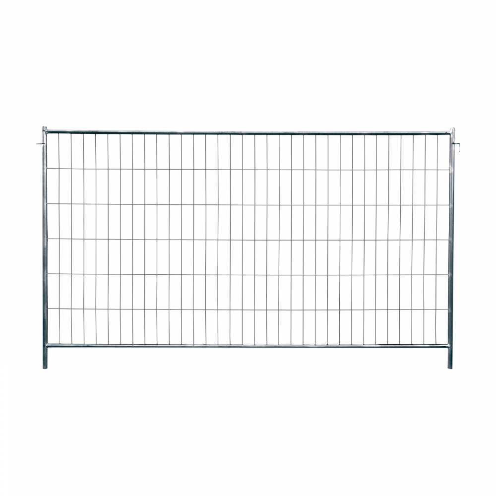 Mobilzaun Gittermatte verzinkt STANDARD F2 3450 × 2025 mm