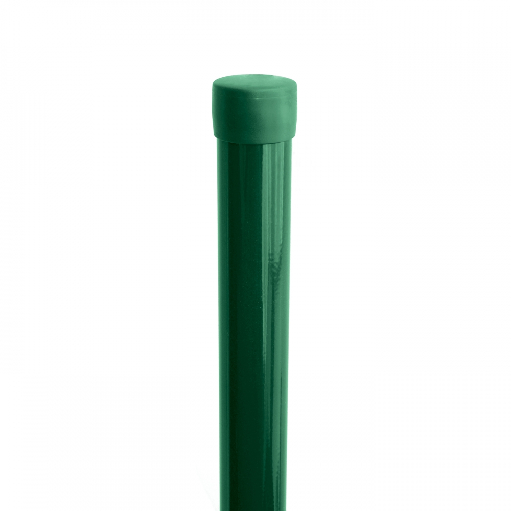 Pfosten IDEAL® verzinkt und PVC-beschichtet 2000/48, Der Spanndrahthalter ist nicht Bestandteil des Pfostens