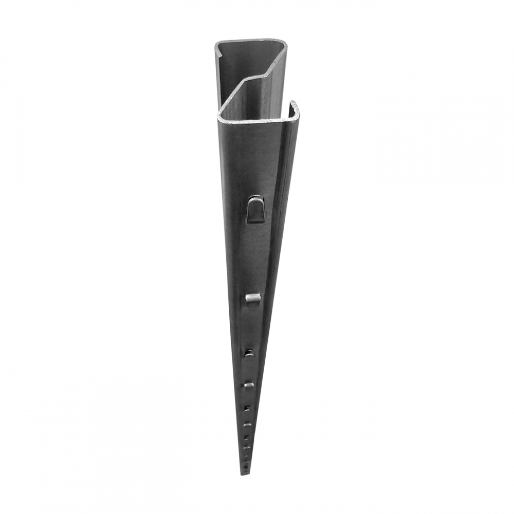 Plotový sloupek PILZET pozinkovaný (Zn), rozměr 50×30mm, délka 210 cm