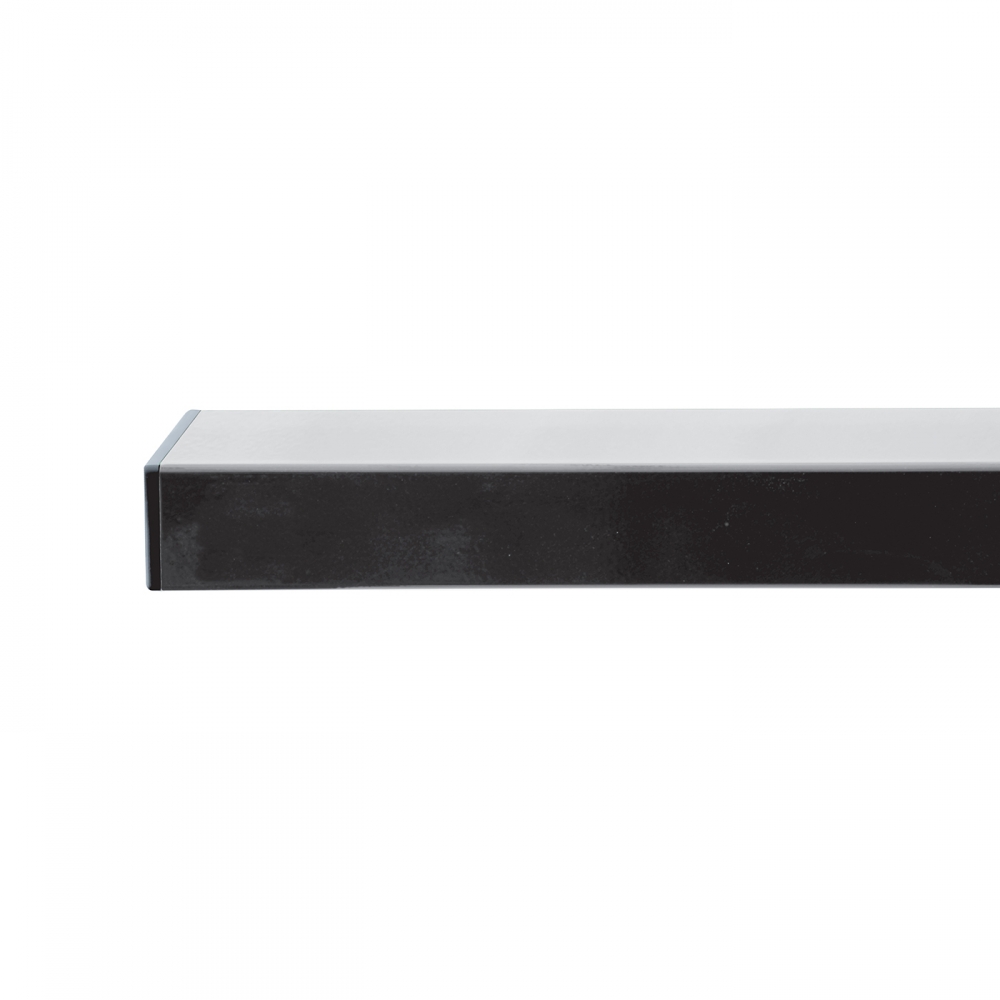 PILWOOD - crossbar / post galvanized + PVC 200/60x40/1,5 RAL 7030 grey