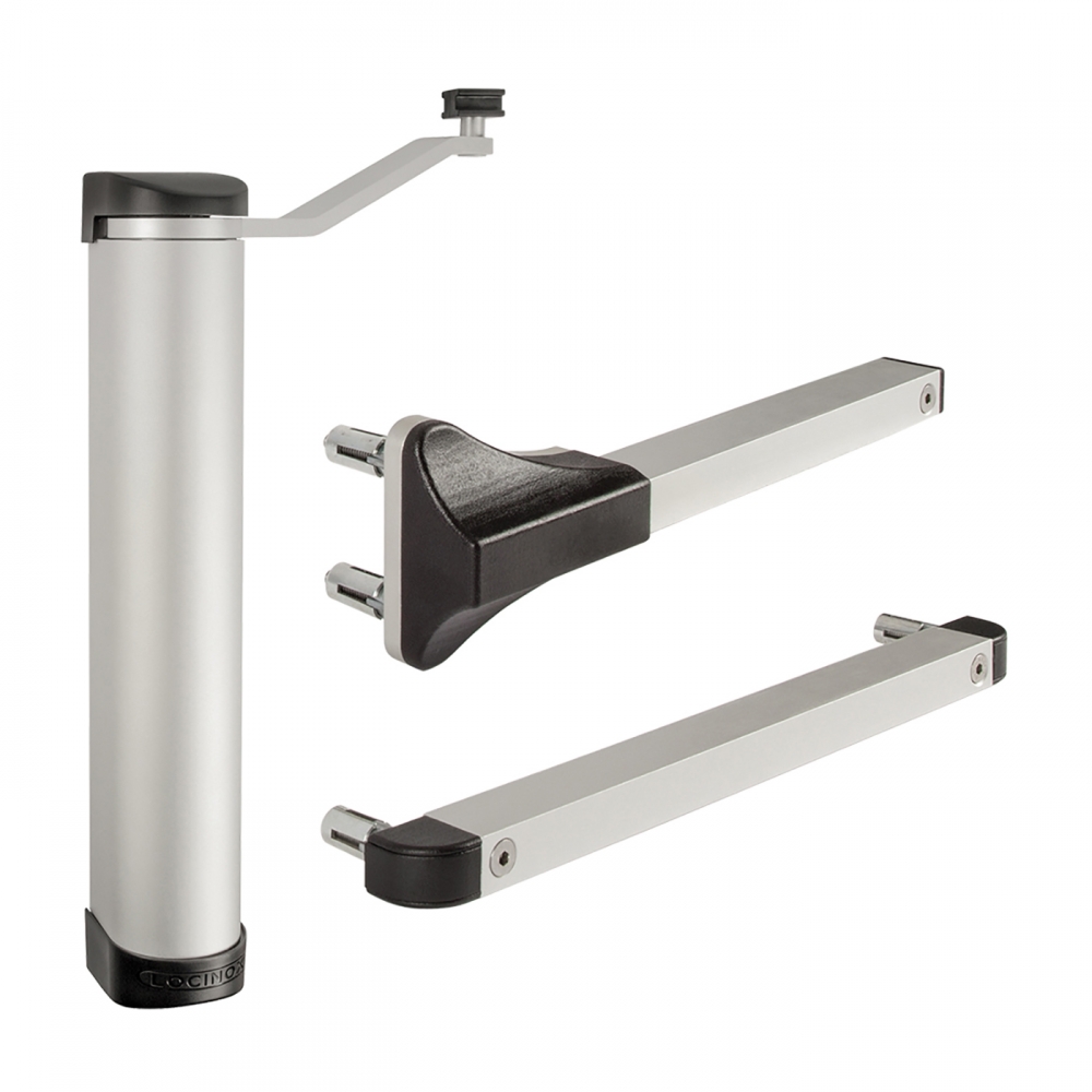 Gate closer LION - silver LOCINOX