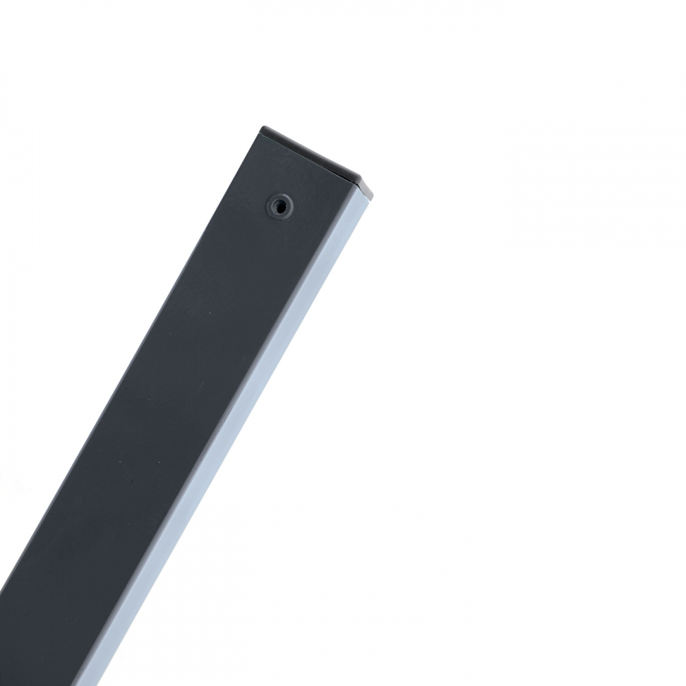 Post square PILOFOR galvanized + PVC, 2000/60x60/1,5mm, RAL 7016