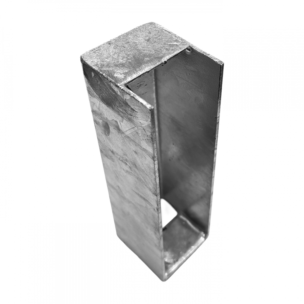 Stabilizační držák pozinkovaný (Zn) - koncový, výška 20 cm, prodloužený