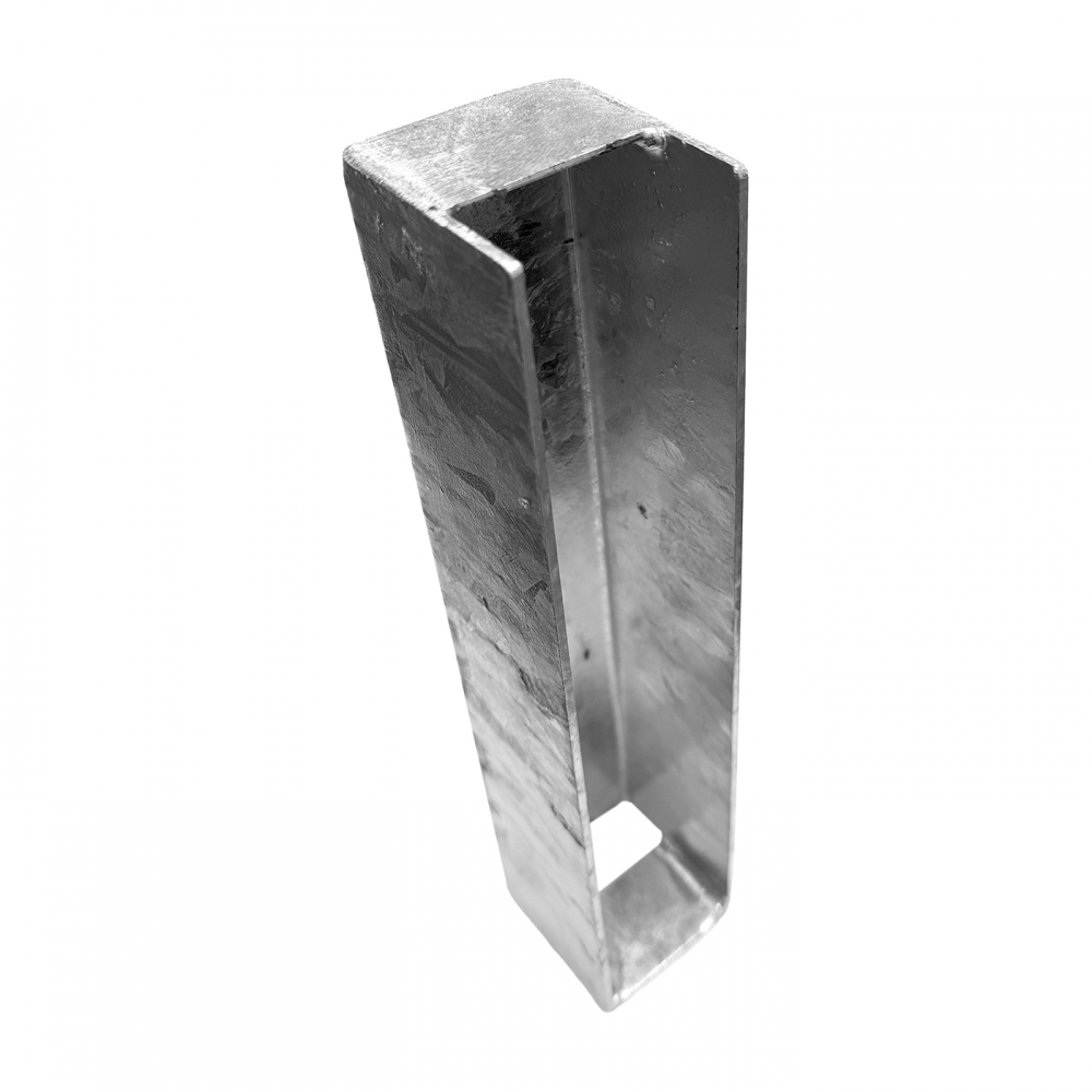 Stabilizační držák pozinkovaný (Zn) - koncový, výška 30 cm, prodloužený