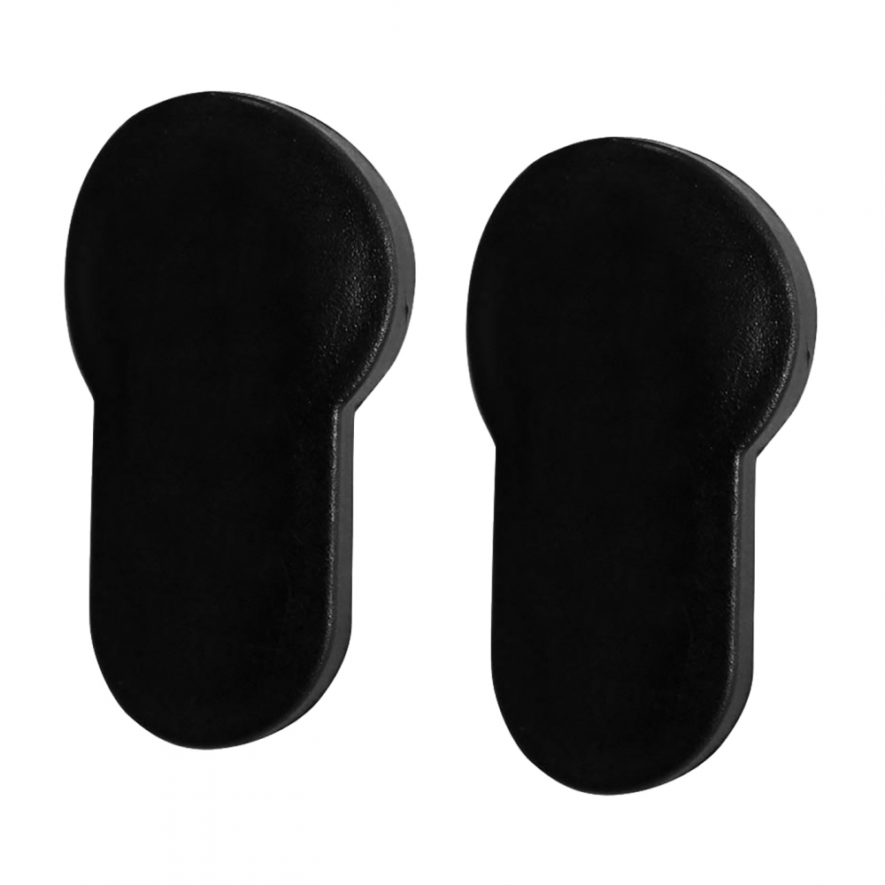 Dummy plug for insert hole, black (2pcs)
